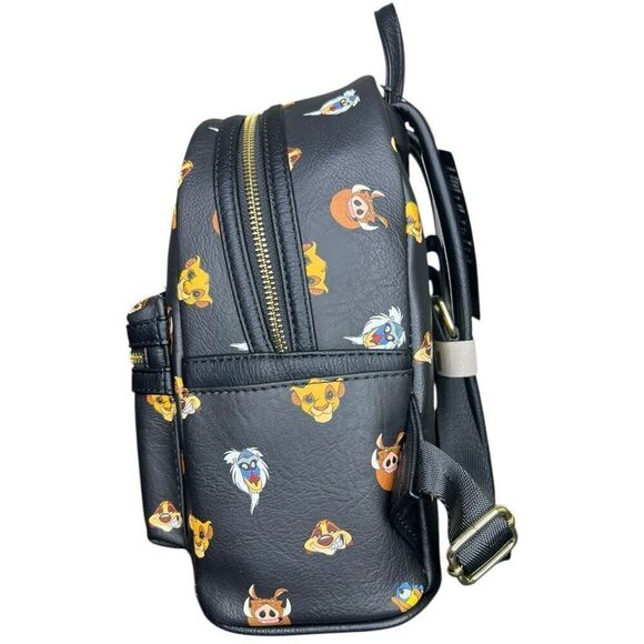 NEW Loungefly Collection Lounge Exclusive Lion King Black Mini Backpack 1
